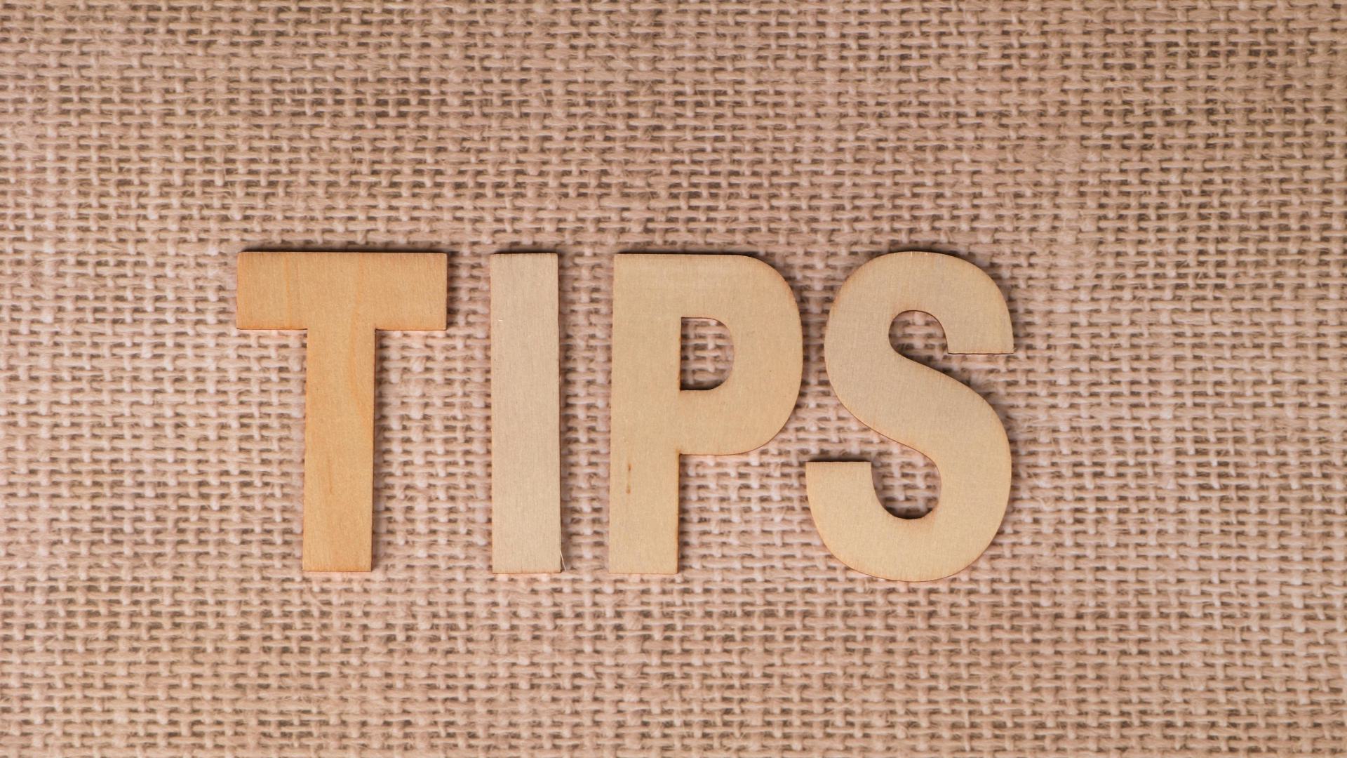 tips en tricks